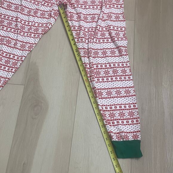 Carter’s Adult Unisex Christmas Pajama Set – Sz XXL – Red/White Snowflake Print - Picture 7 of 9